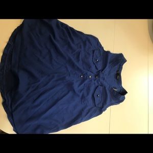 Royal blue top